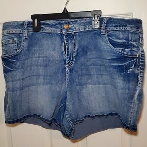 Lane Bryant Blue Jean Shorts